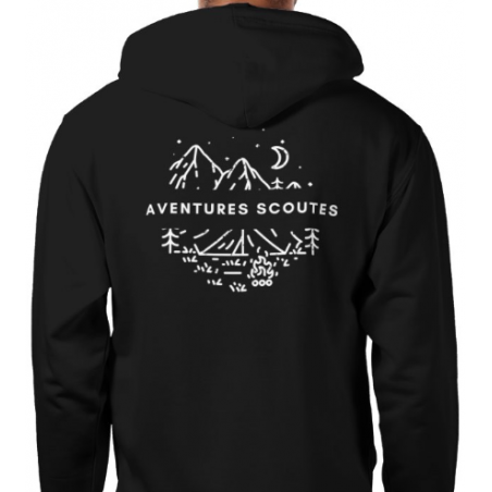 Sweats à capuche zippés “aventures scouts”
